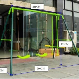 COLUMPIO INFANTIL METÁLICO TRIPLE MASGAMES GINGO - MA400203